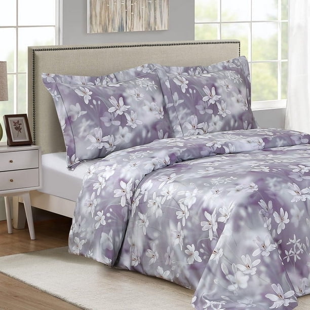 Juego de cama de 8 piezas French Orchid