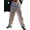 Gray, variant on Women'S Wide Leg Pants Casual Drawstring Elastic Waisted Contrast Color Workout Y2K Track Pants Gray S