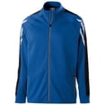 thumbnail image 2 of Holloway Sportswear L Boys FLUX JACKET Royal Heather/Black/White 229668, 2 of 3