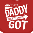 thumbnail image 4 of Inktastic Ain't No Daddy Like the One I Got Father's Day for Kids Boys or Girls Baby Bib, 4 of 4