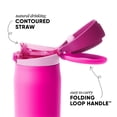 thumbnail image 2 of Simple Modern 24oz Mesa Loop Water Bottle with Covered Spout | Raspberry Vibes Mix, 2 of 2