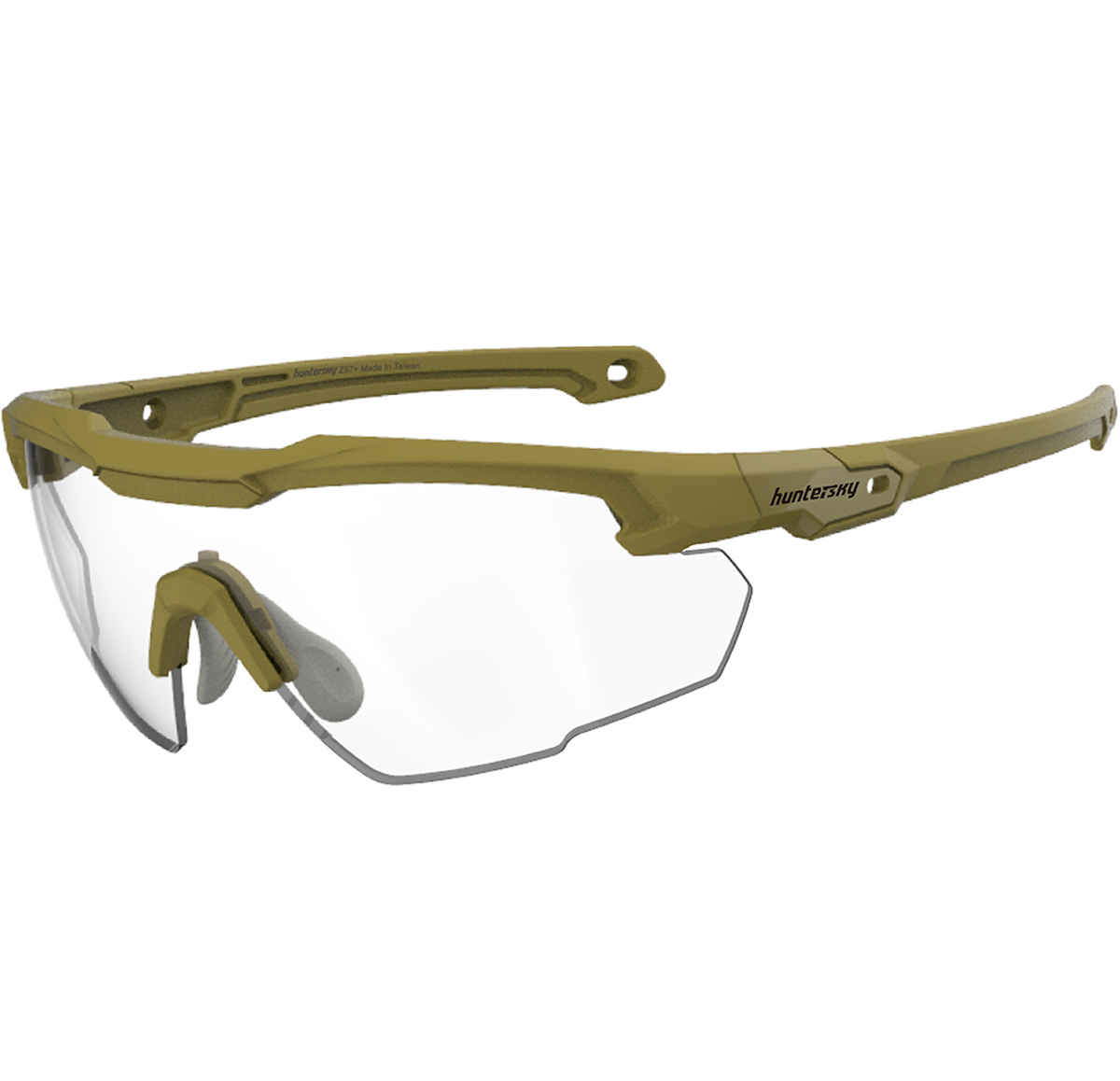 HTS HUNTERSKY Ballistic Tactical Safety Glasses ANSI Z87+ UV400 Protective Eyewear