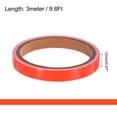 thumbnail image 2 of Unique Bargains 4 Rouleaux 0.47 Pouces x 9.8 Pieds Bande Fluorescente Phosphorescente pour Animaux, Rouge, 2 of 5