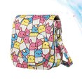 thumbnail image 4 of EeaseCA 1PC Instant Camera Bag Cartoon PU Leather Crossbody Bag Portable Handbag Compatible for Mini 11 (Ice Cream), 4 of 7