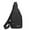Black, variant on QTOCIO Business Chest Bag for Men Women Casual Crossbody Sling Pack Versatile Fitness Cycling Front Bag Outdoor Travel Convenient Shoulder Bag