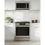 Midea Over The Range Microwave Oven, 1.9 Cu Ft, Moisture Sensor, Powerful Ventilation, 30, Stainless Steel