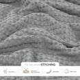 thumbnail image 3 of Utopia Bedding Waffle Blanket - Luxurious & Cozy, All-Season (Cool Grey, Full), 3 of 8