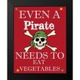 thumbnail image 2 of Greene, Taylor 15x18 Black Modern Framed Museum Art Print Titled - PIRATE MUST EAT, 2 of 5