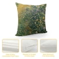 thumbnail image 4 of Orinice Throw Pillow Cover The Path Through Irises by Claude Monet 1914_17 French  Pillowcase Home Decorative Square Pillow Case Cushion Cover 22x22in, 4 of 5