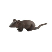 Mini Cast Iron Pet Mouse Metal Paperweight Heavy Weight Desk Decor