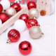 thumbnail image 3 of Adornos de bolas de Navidad Bola de decoración de árbol de Navidad inastillable para fiesta familiar, adornos de árbol ganchos incluidos MFZFUKR FLD-3480, 3 of 8