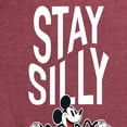 thumbnail image 3 of Mickey & Friends - Stay Silly - Women's Short Sleeve Graphic T-Shirt, 3 of 5