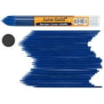 thumbnail image 1 of June Gold 36 Azul (Azure #130) Recambios de plomo de color de 2,0 mm Grosor llamativo para uso intensivo Resistente a roturas con un dispensador conveniente, 1 of 5
