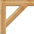 thumbnail image 3 of Ekena Millwork 6"W x 36"D x 36"H Traditional Block Rough Sawn Bracket, Western Red Cedar, 3 of 25