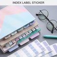 thumbnail image 4 of Sticky Book Tabs Notebook Colorful Book Annotation Tabs Kit Writable Repositionable Color Page Markers Bible Tabs Colored Index Tab Sticky Note Pads, Notes, Back to Schools Deals, S, 4 of 5