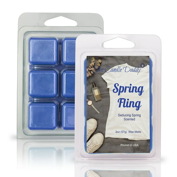 Spring Fling - The Seducing Smell of Spring Scented Wax Melt - 1 Pack - 2 Ounces - 6 Cubes