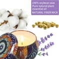 thumbnail image 4 of OSHINE 4-PACK Christmas Candles Scented Candles Gift Set 100% Natural Soy 4.4 oz Strongly Fragrance Stress Relief for Halloween,Christmas,Valentine's Day,Birthday,Anniversary, 4 of 6