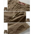 thumbnail image 5 of Matchstick Men's Cotton Cargo Shorts Loose Utility Outdoor Shorts with Multi Pockets, Sizes S-6XL, 5 of 7