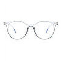 Langgg Blue Light Blocking Spectacles Anti Eyestrain Decorative Glasses Light Computer Radiation Protection Eyewear