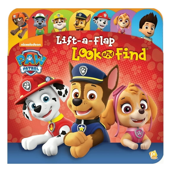 Pre-Owned Nickelodeon Paw Patrol: Lift-A-Flap Look and Find: Lift-A-Flap Look and Find (Board book) 1503734935 9781503734937