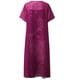 thumbnail image 5 of Chal Cruzado Para Mujervestido Camisero de Dos Piezas Con Chal Suelto de Manga Corta de Gasa Informal Para Mujer Con Tirantes Odeerbi ODB117803, 5 of 5