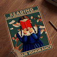 thumbnail image 5 of LOLUIS It's A Good Day To Read A Book Poster, Reading Books Poster, Vintage Mental Health Awareness Posters, Therapy Counseling Wall Art Home Office Decor DS3, 5 of 7