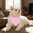 thumbnail image 4 of Versatile Absorbent Towel Scarf and Bib for Cats and Dogs Adjustable Triangular Pet Neckwear, 4 of 5