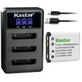thumbnail image 1 of Kastar 1 Pack Battery and LCD Triple USB Charger Compatible with Medion Life Maginon SZ 24, E43011, E44007, E44033, E44041, E44050, E44056, P42002, P43001, P43005, P43007, P43008, P43028, P43080, 1 of 6