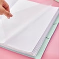 thumbnail image 5 of Plastic demo book Portfolio folder Transparent sleeve protector Displays book file organizer sheet music artwork - green, 5 of 5