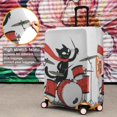 thumbnail image 4 of Stretch Luggage Cover XL(29-32in)– Elastic Travel Suitcase Protector with Handle Openings & Bottom Closure, Washable Polyester Spandex Cover for 18"-32" Suitcases, S/M/L/XL Size, 4 of 6