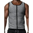 thumbnail image 3 of Men's Body Shaper Two layers compression Body Shaper Shirt Vest Tummy Control Tank Top Slimming Undershirts Vest, 3 of 7