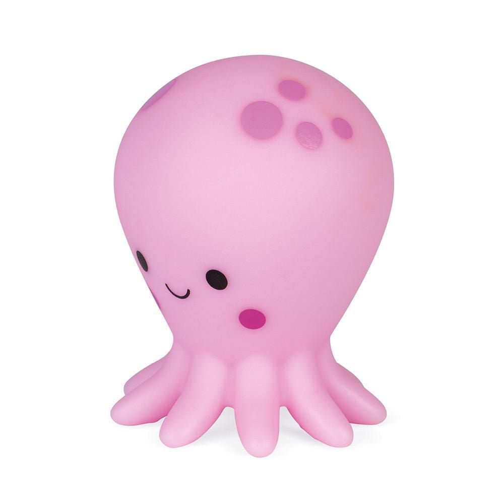 Janod Bath Time - 4 Adorable Sea Animal Squirters Whale Octopus Starfish and Lobster - Ages 10 Months+