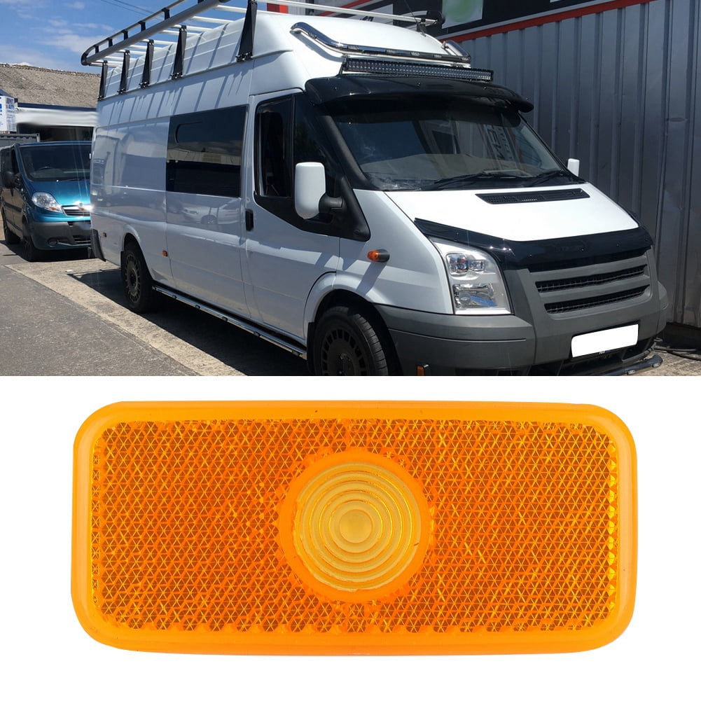 LHCER Side Marker Lamp Lens, Side Marker Lamp Yellow Lens,1pc Yellow Side Marker Lamp Lens Light