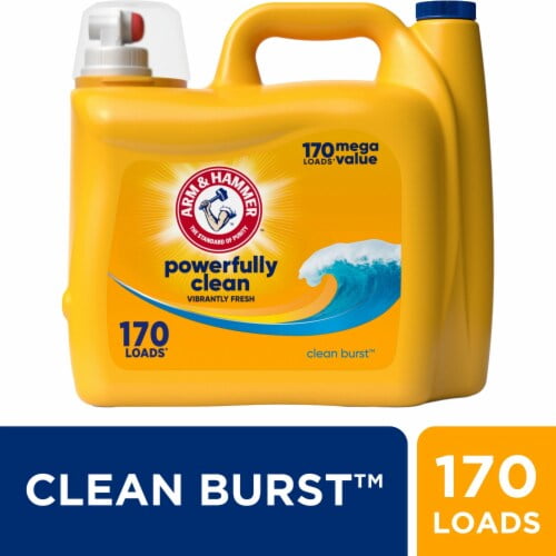 ARM & HAMMER Clean Burst Liquid Laundry Detergent 170 fl oz