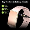 thumbnail image 5 of MJSHUN Fitness Tracker Wristband, Smart Bracelet for Men Women, 24/7 Health Monitoring & Sleep Tracker with Stress, SpO2, HbA1c, GPS running tracking,40 Days Battery,170 Sports Modes,Sub-Free 2 Bands, 5 of 10