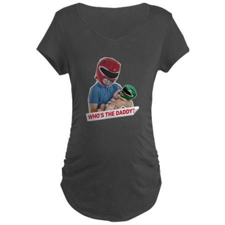 

CafePress - Power Rangers Who s The Women s Maternity T Shirt - Maternity Dark T-Shirt