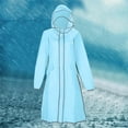 thumbnail image 6 of Raincoat for Women Raincoats for Adults,Rain Poncho Sports Raincoats Reusable Rain Coat Jacket with Hood, Men and Women Size Rain Cover Poncho(Size:M), 6 of 8