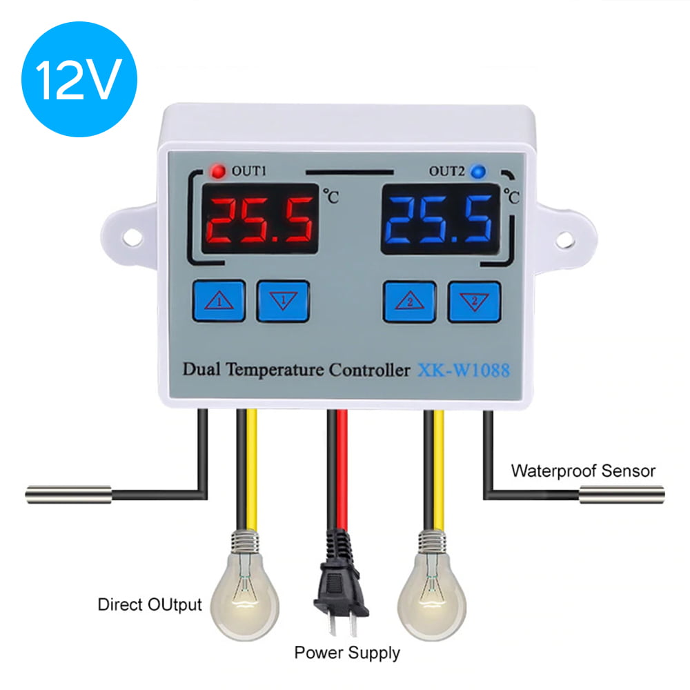 Digital Thermostat Temperature Controller for incubator Heating Cooling