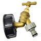thumbnail image 5 of Conector de Cobre Amarillo de La Válvula de Agua Del Tanque Del Totalizador de IBC 60m M 1/2" Reemplazo Del Mercado Soledad Accesorio de válvula de tanque, 5 of 7