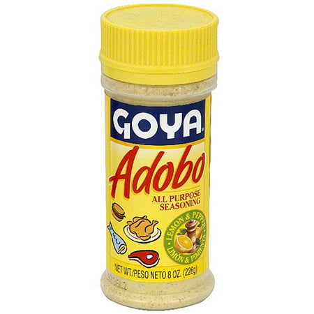 Goya Lemon & Pepper Adobo, 8 oz (Pack of 24)