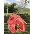 thumbnail image 3 of Etna Soft-Sided Brick Pet House & Mat, 3 of 5