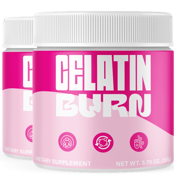 Gelatin Burn Advanced Formula Powder Supporting Energy and Healthy Lifestyle 60 Servings