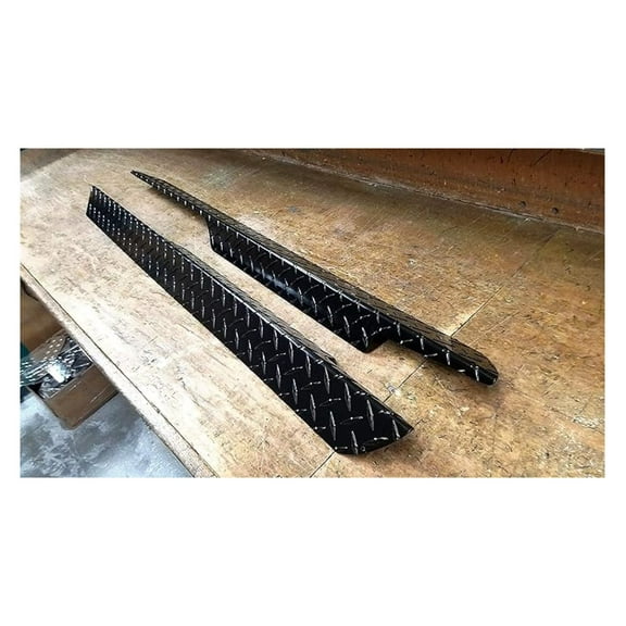 Ezgo TxT 2014-2022 Valor Golf Cart Side Rockers - Powder Coated Aluminum Panel Set (2pcs) - Durable Replacement Parts for Golf Cart Body