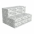 thumbnail image 1 of Calligraphy Foldable Mattress, Grey Names of Cities, 74.8" x 35.4", Grey and White, by Ambesonne, 1 of 6