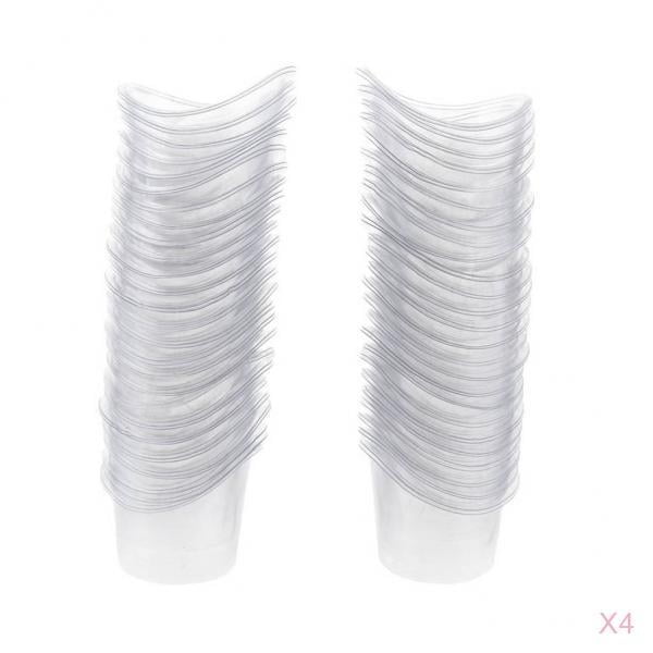 40 Piezas Desechable Transparente Tazas de de Ojos / 1.77 x 1.57 x 1.37 pulgadas Sunnimix Taza para lavado de ojos no estéril