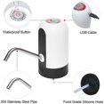 thumbnail image 3 of Bomba de botella de agua eléctrica, dispensador de agua de carga USB-- Sincero Electrónica, 3 of 5