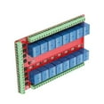 thumbnail image 4 of 2X 24V Isolated 16-Channel Relay Control Module High/Low Level Trigger 16-Channel Relay Module Interface Boards, 4 of 8
