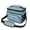 Robot and Gears, variant on Robot and Blocks Green Pattern Insulated Lunch Box for Women Men, Medium Leakproof Cooler Bag with Adjustable Strap, 10"x6.7"x8"