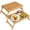 Bamboo-2pc, variant on Artmalle Bed Tray Table with Folding Legs,Bamboo Breakfast in Bed for TV Table, Laptop Computer Tray,Eating,Snack Tray(Bamboo)