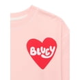 thumbnail image 3 of Bluey Toddler Valentine's Day Graphic Tee with Long Sleeves, Sizes 12M-5T, 3 of 8